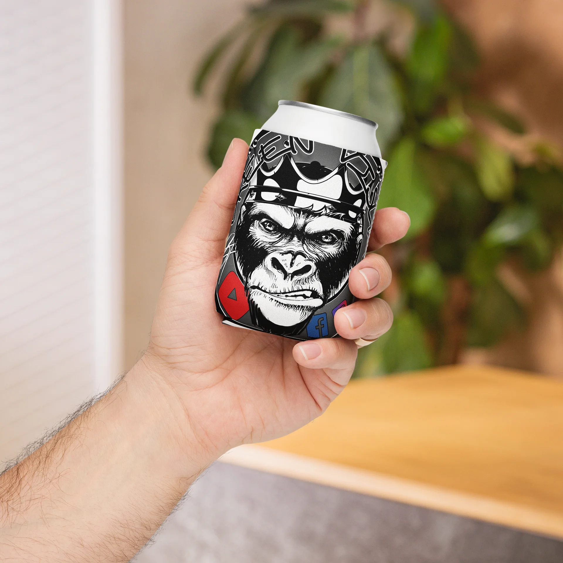 Signature 2 Gorilla Koozie - Grey (regular) product image (4)