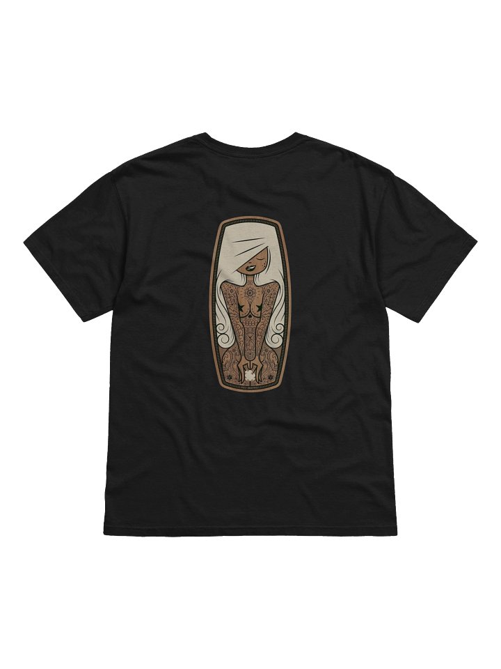 Rose and Woman Graphic Tee – Artistic Streetwear T-Shirt product image (9)