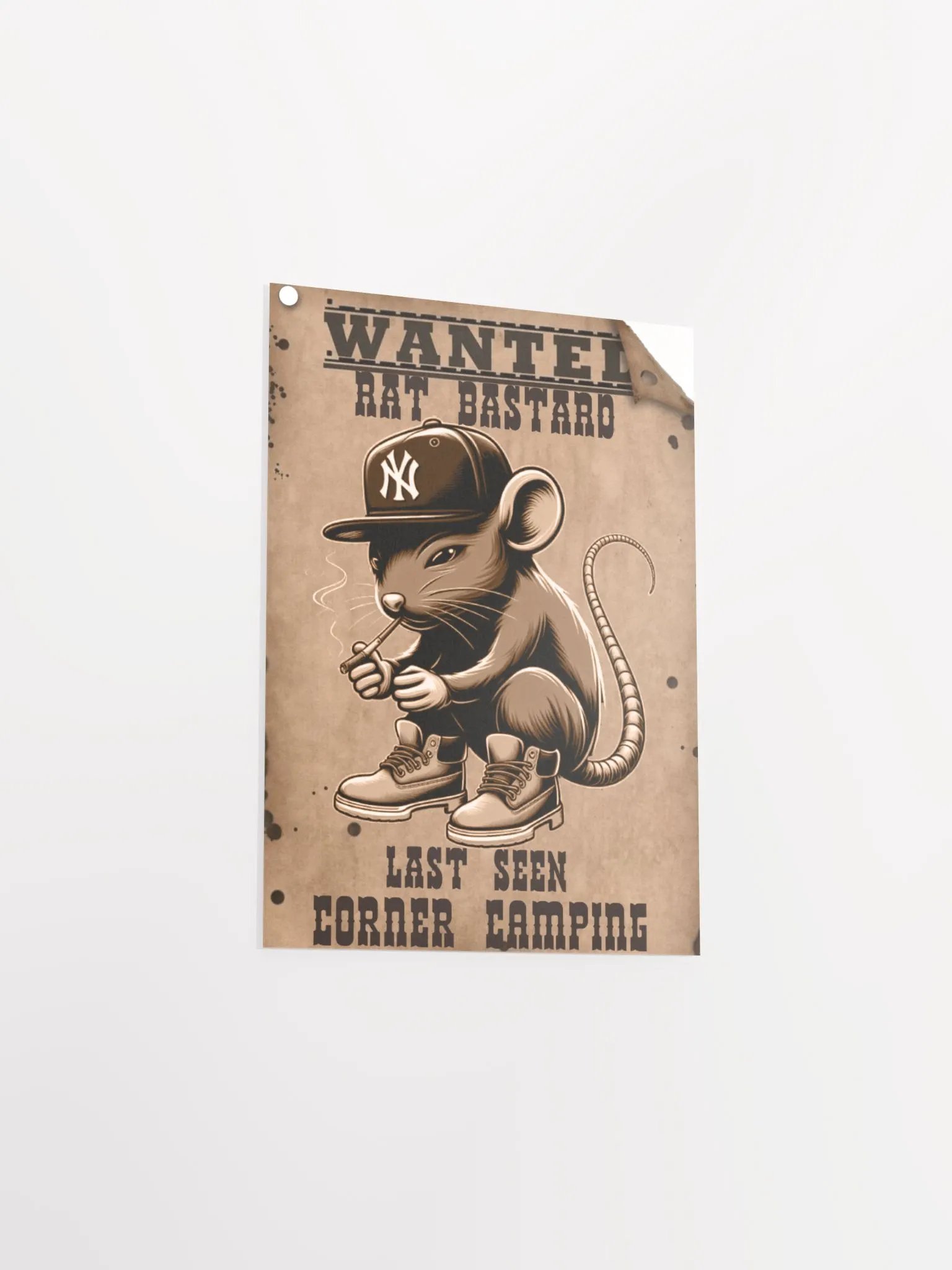 WANTED: Rat Bastard Poster (US, EU, AU, CA) product image (3)