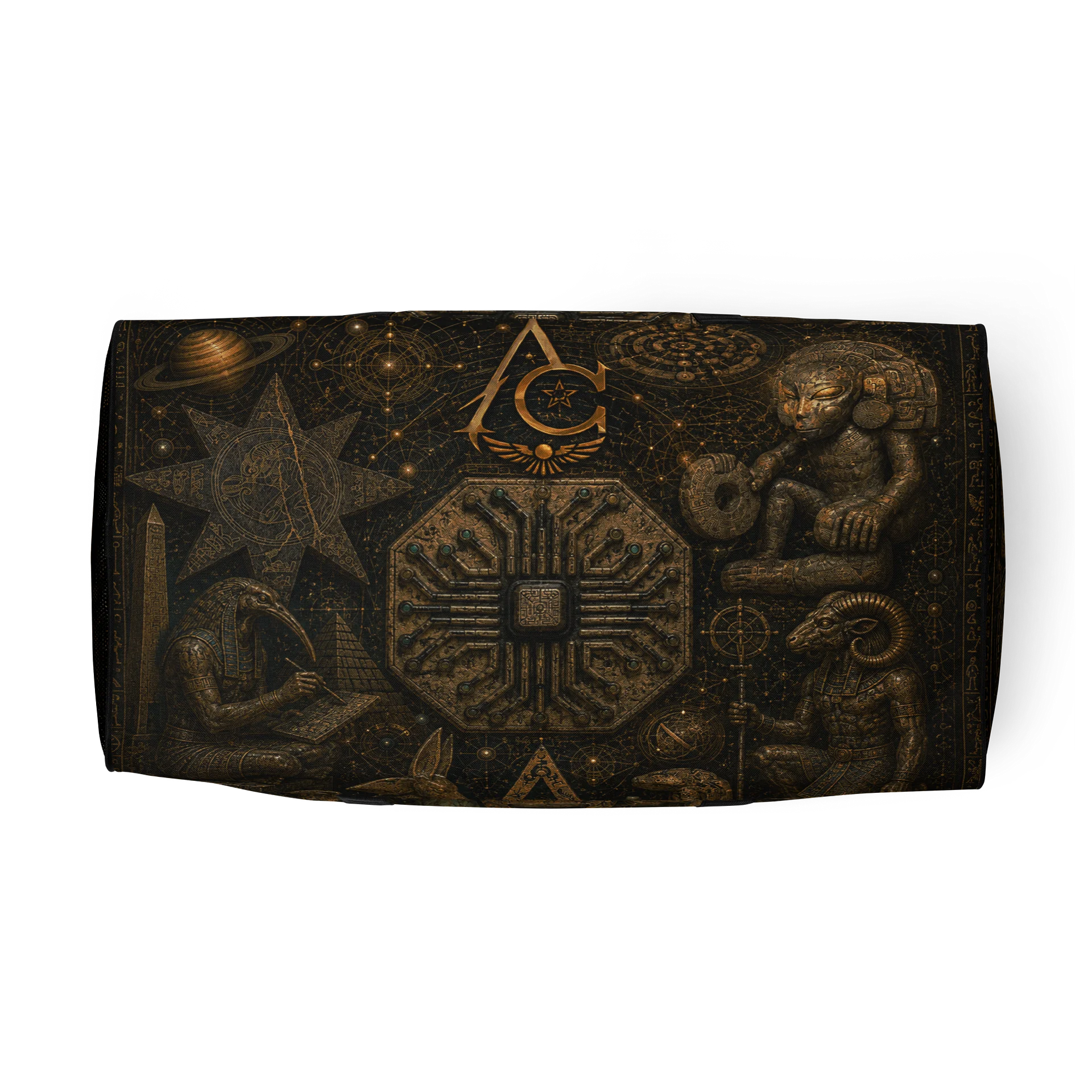 Aliencarvings Alpha and Omega Duffel Bag product image (5)