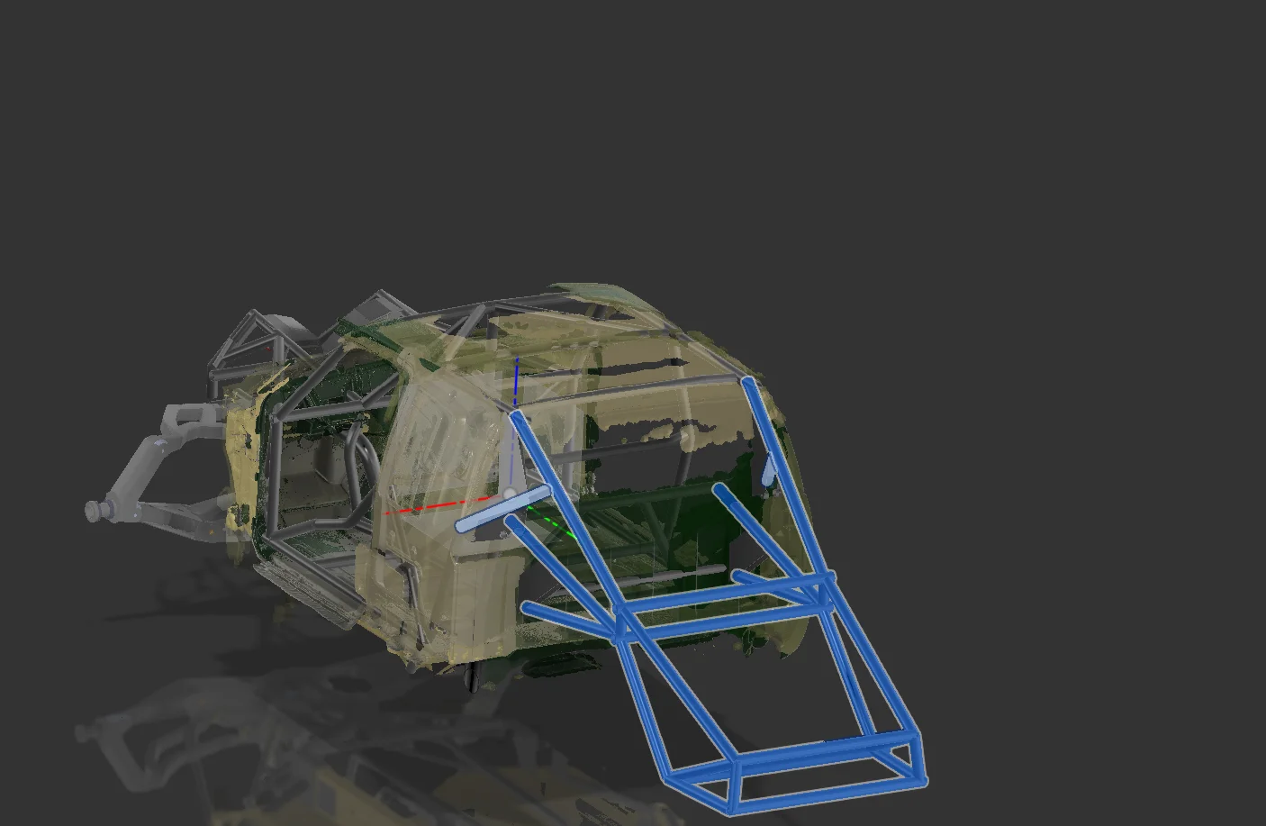 Tube Chassis prerunner back Half product image (5)