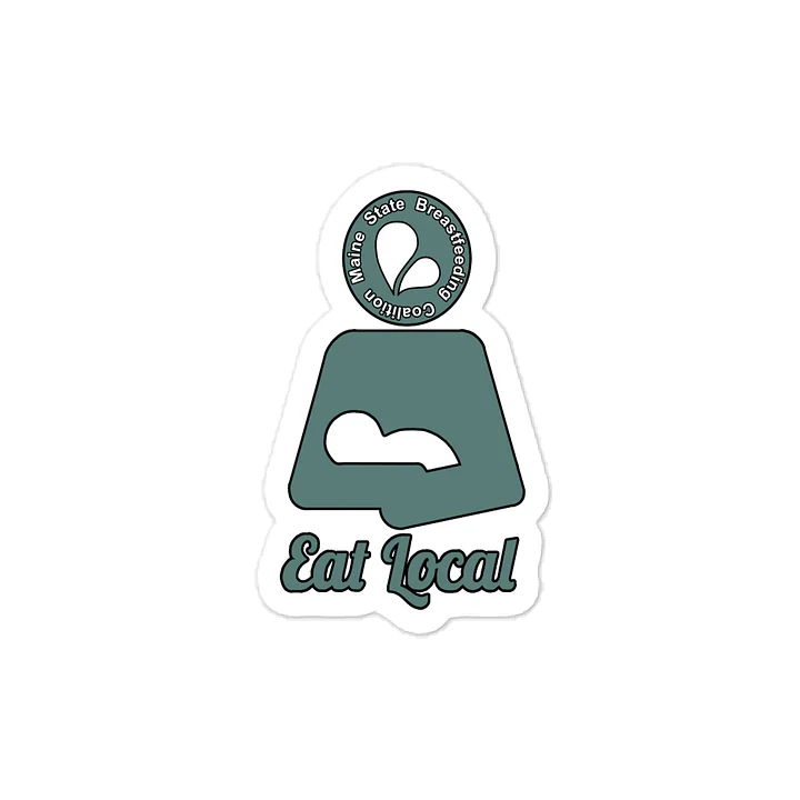Eat Local MSBC 3"x4" Sticker product image (1)