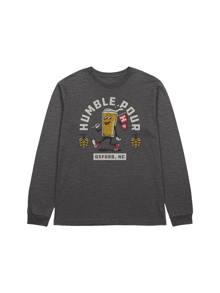 Humble Pour Oxford Logo | Long Sleeve Shirt product image (1)