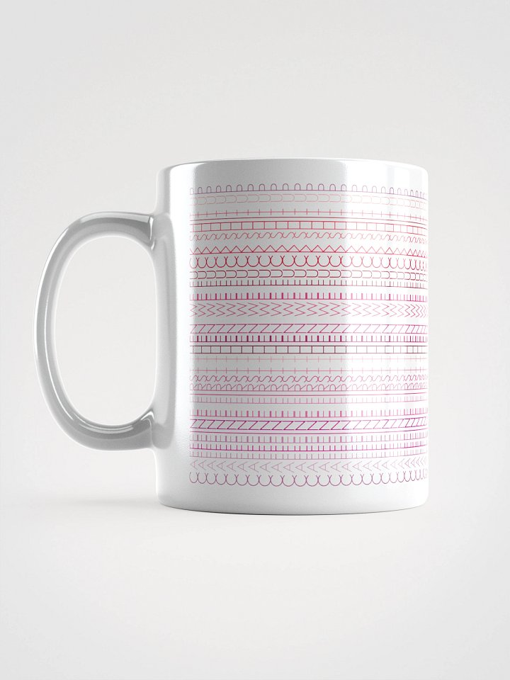 Caffeine 1st Hidden Message White Glossy Mug product image (1)