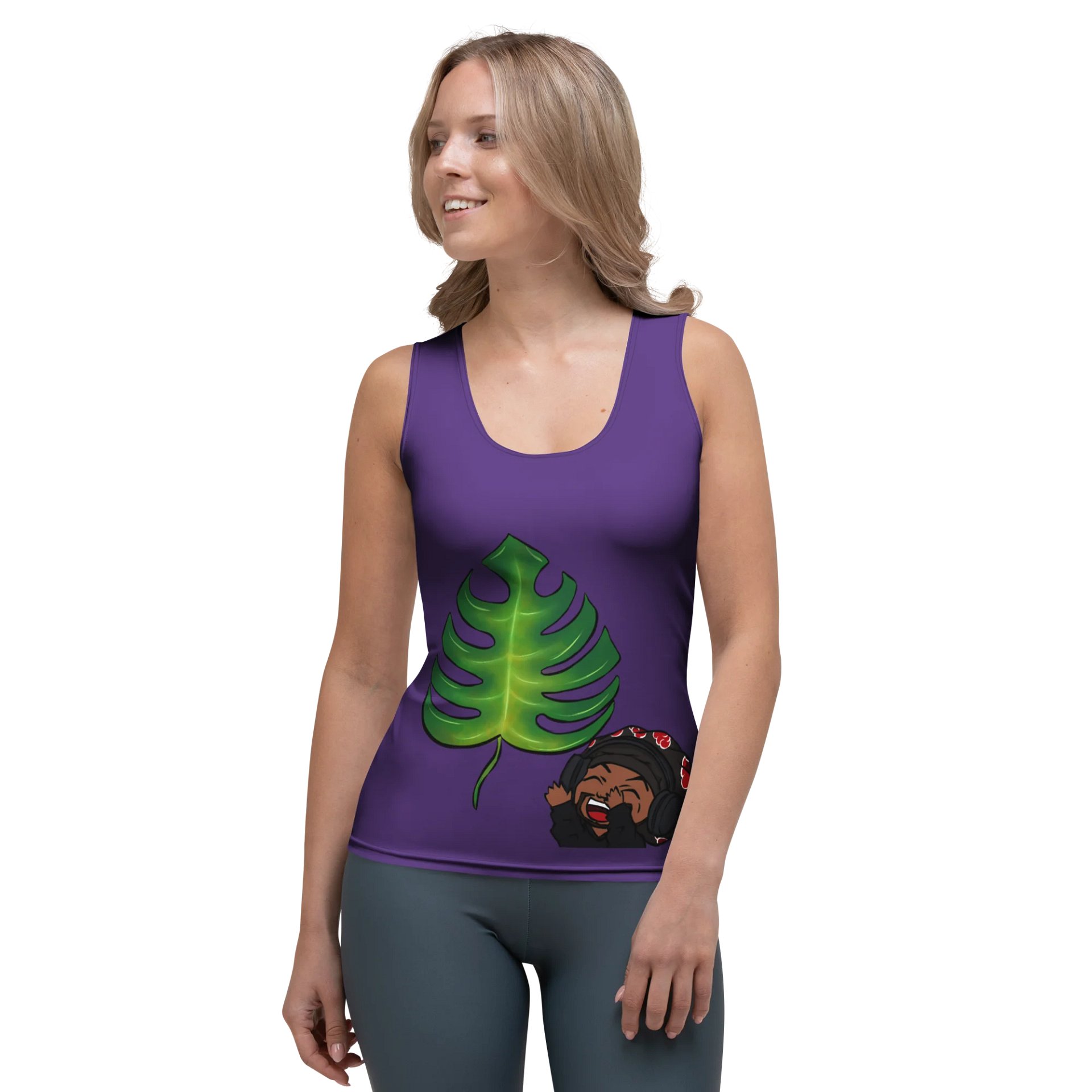 Purple Planted Ladies Tank product image (1)