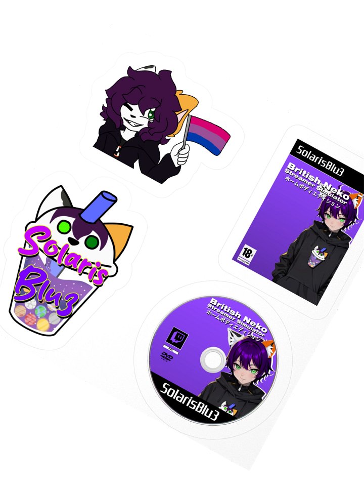Solaris Streamer Sticker pack! product image (6)