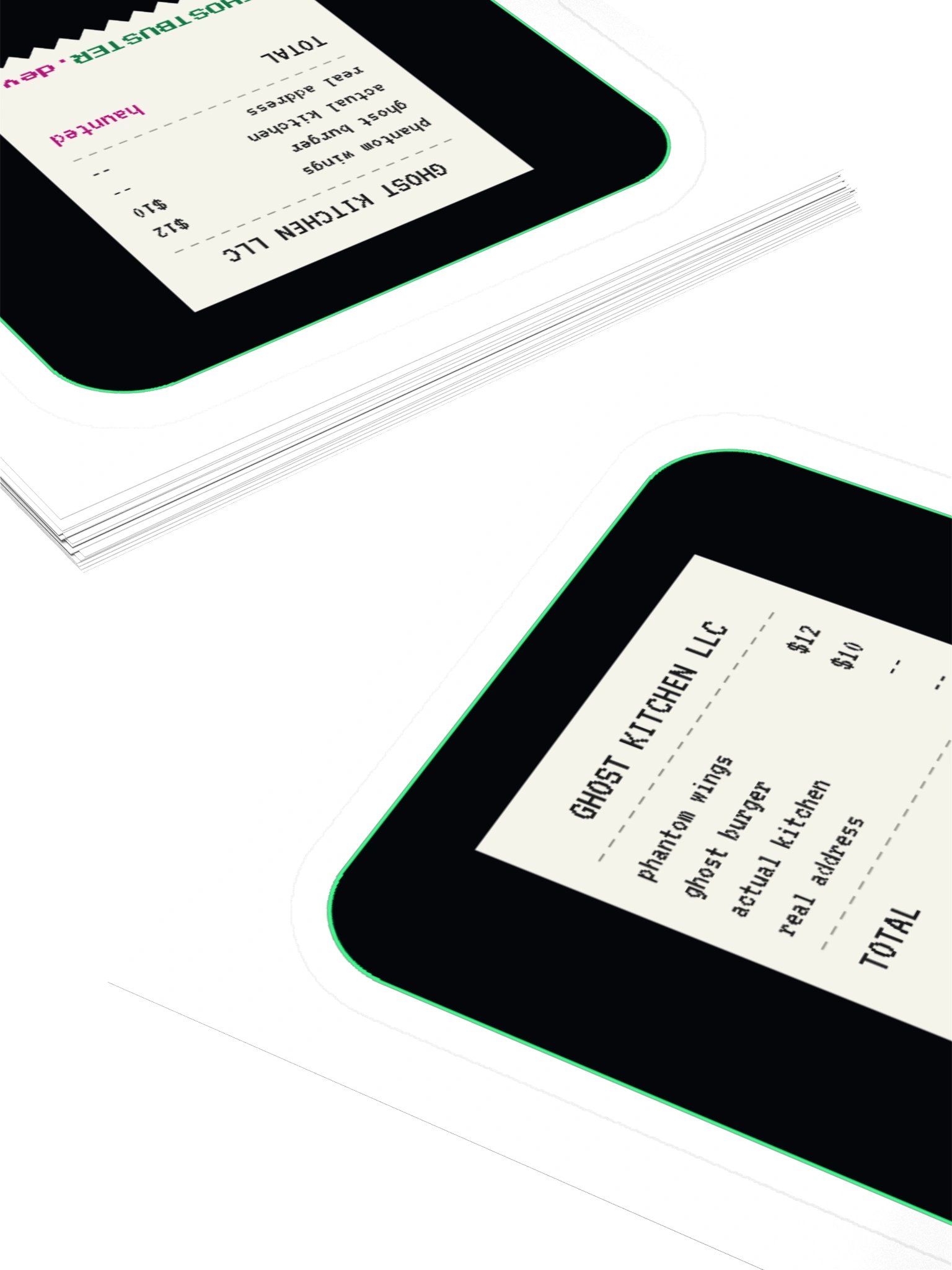 Ghost Kitchen Receipt Sticker product image (4)