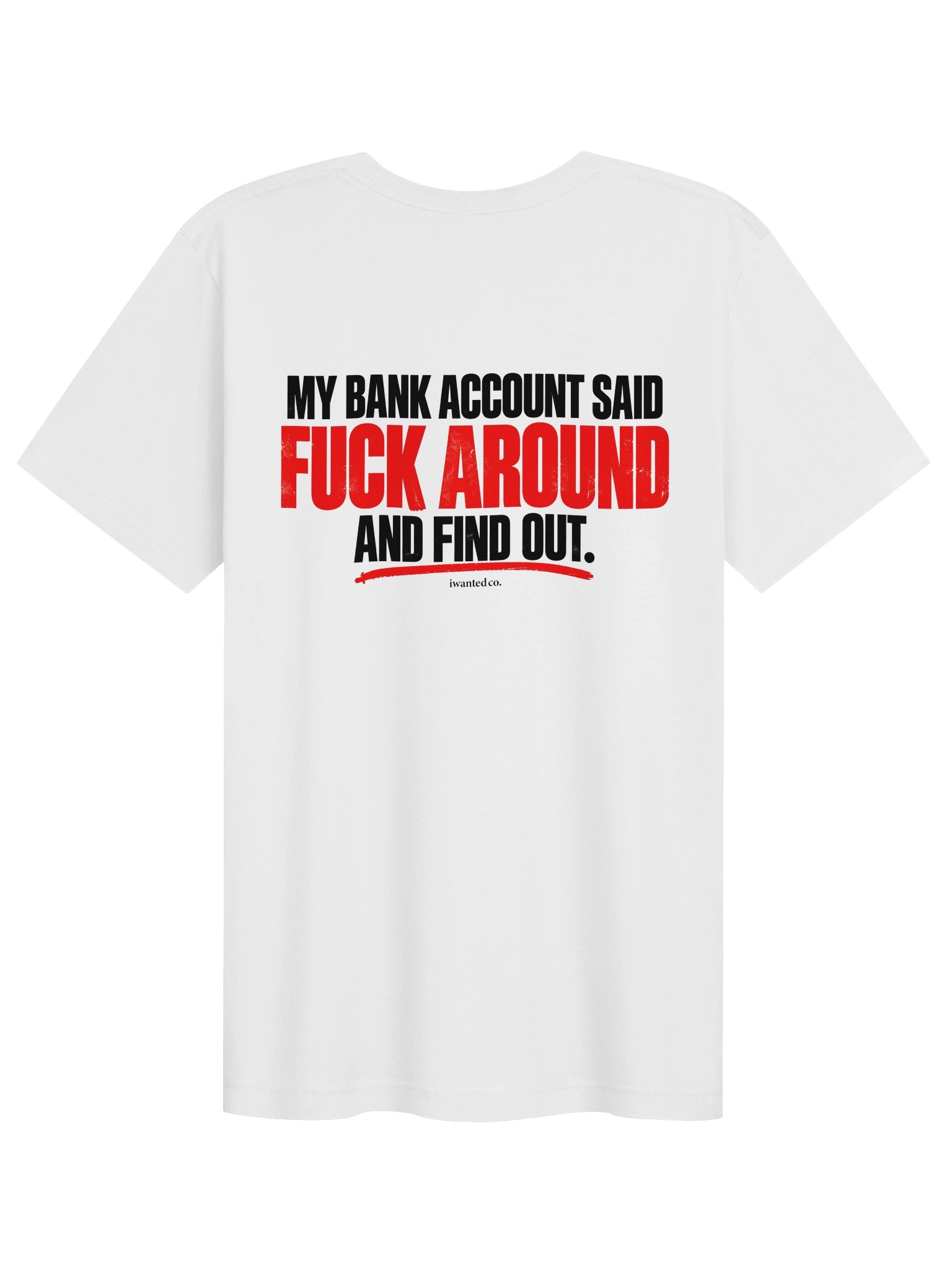 My Bank Account Said Fuck Around and Find Out Tee product image (1)