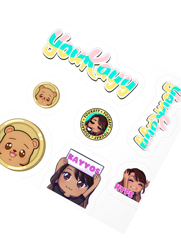 The Youkayy Sticker Sheet product image (6)