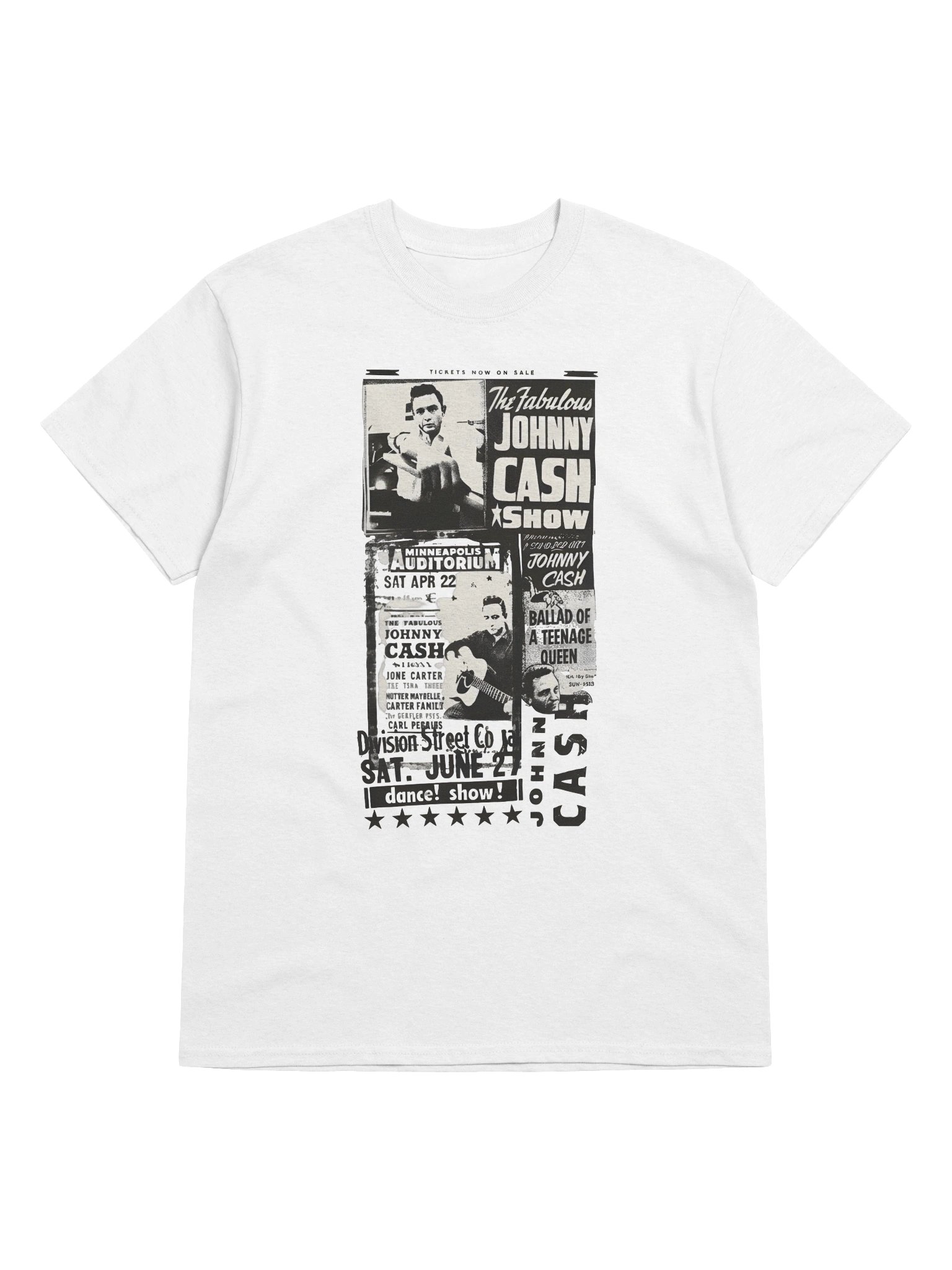 Johnny Cash - Fabulous Johnny Cash Show White - T-Shirt product image (26)
