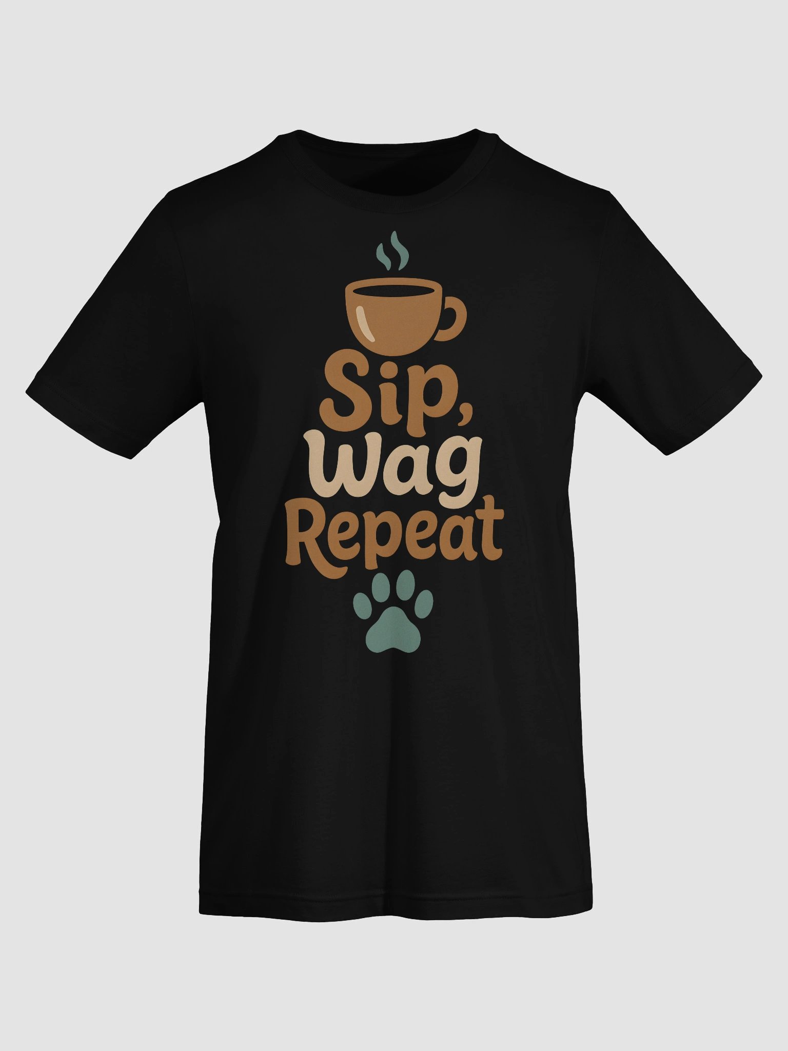 Sip, Wag, Repeat Graphic Tee product image (7)
