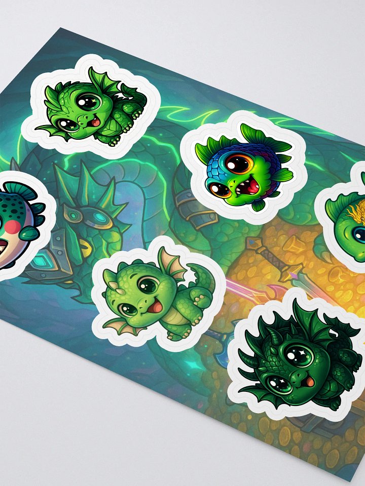 Forever Friend GrnDragon78 Sticker Sheet product image (2)