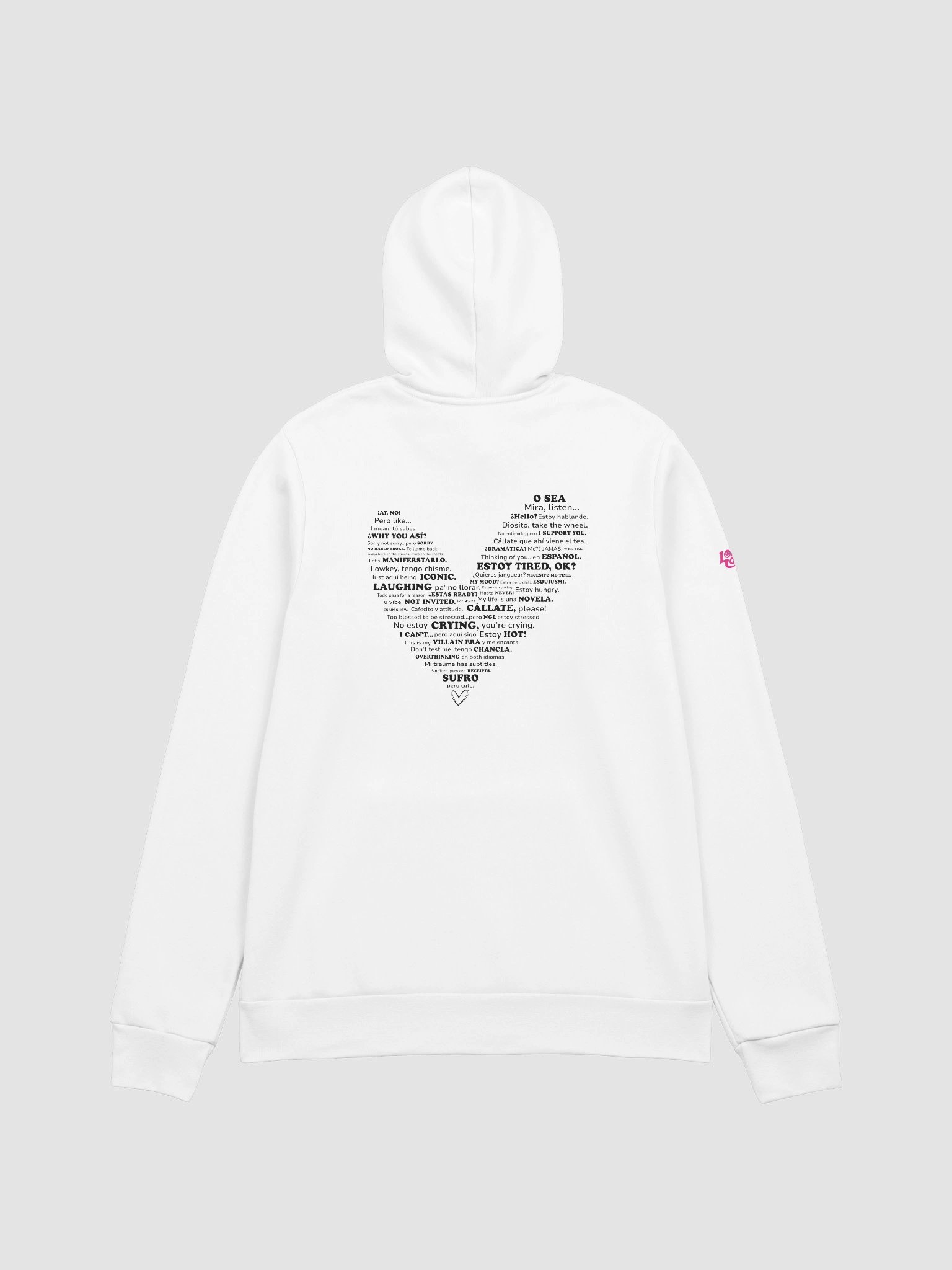 "Spanglish" Hoodie product image (6)