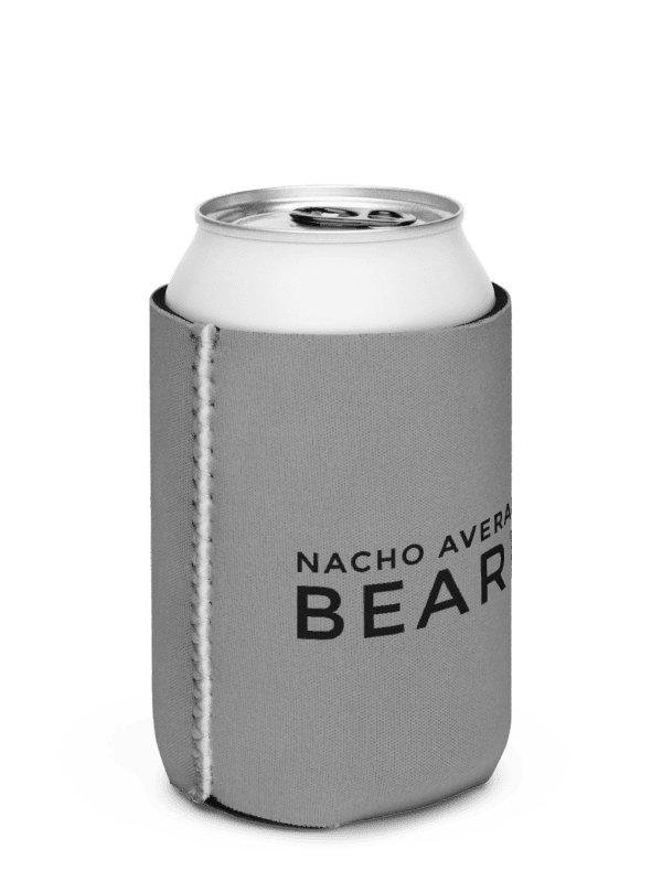 Coozie Can Cooler (Design: Nacho Average Beard) product image (2)