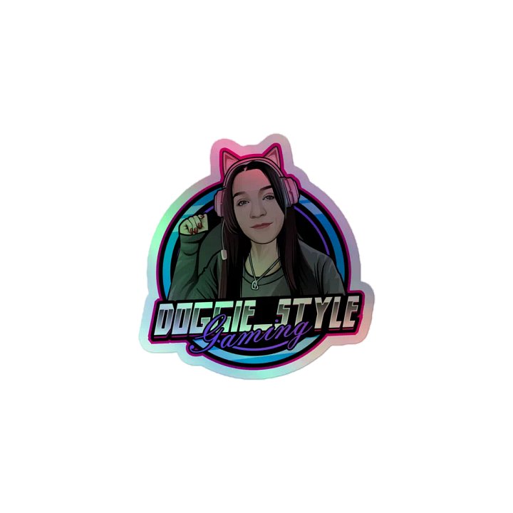 Holographic Gamer Avatar Sticker Set product image (1)