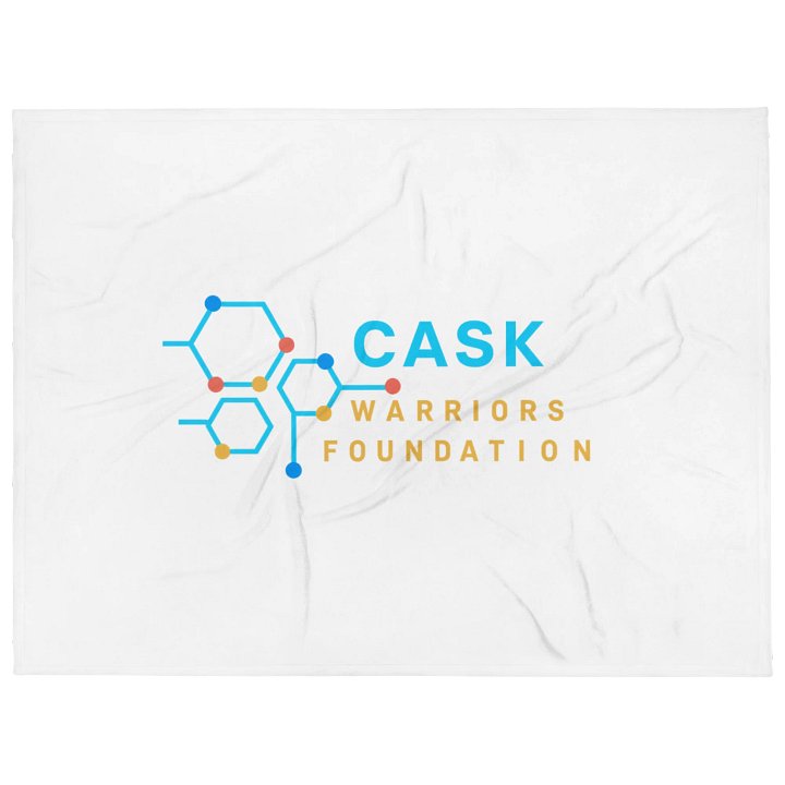 Wrapped in Courage” – CASK Warriors Throw Blanket product image (2)