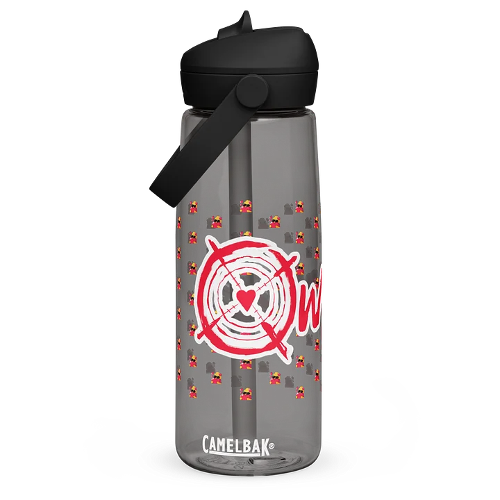 The Heart Collection - BPA-free Flip-straw Bottle - Branded product image (1)