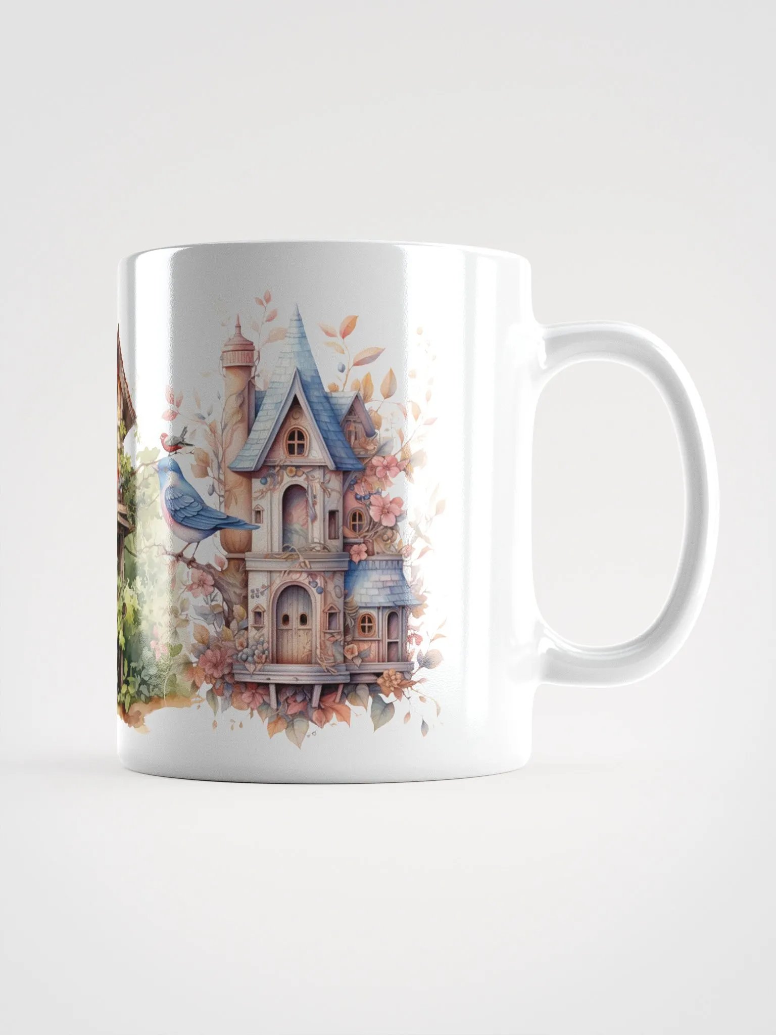 Whimsical Birdhouse Mug product image (2)