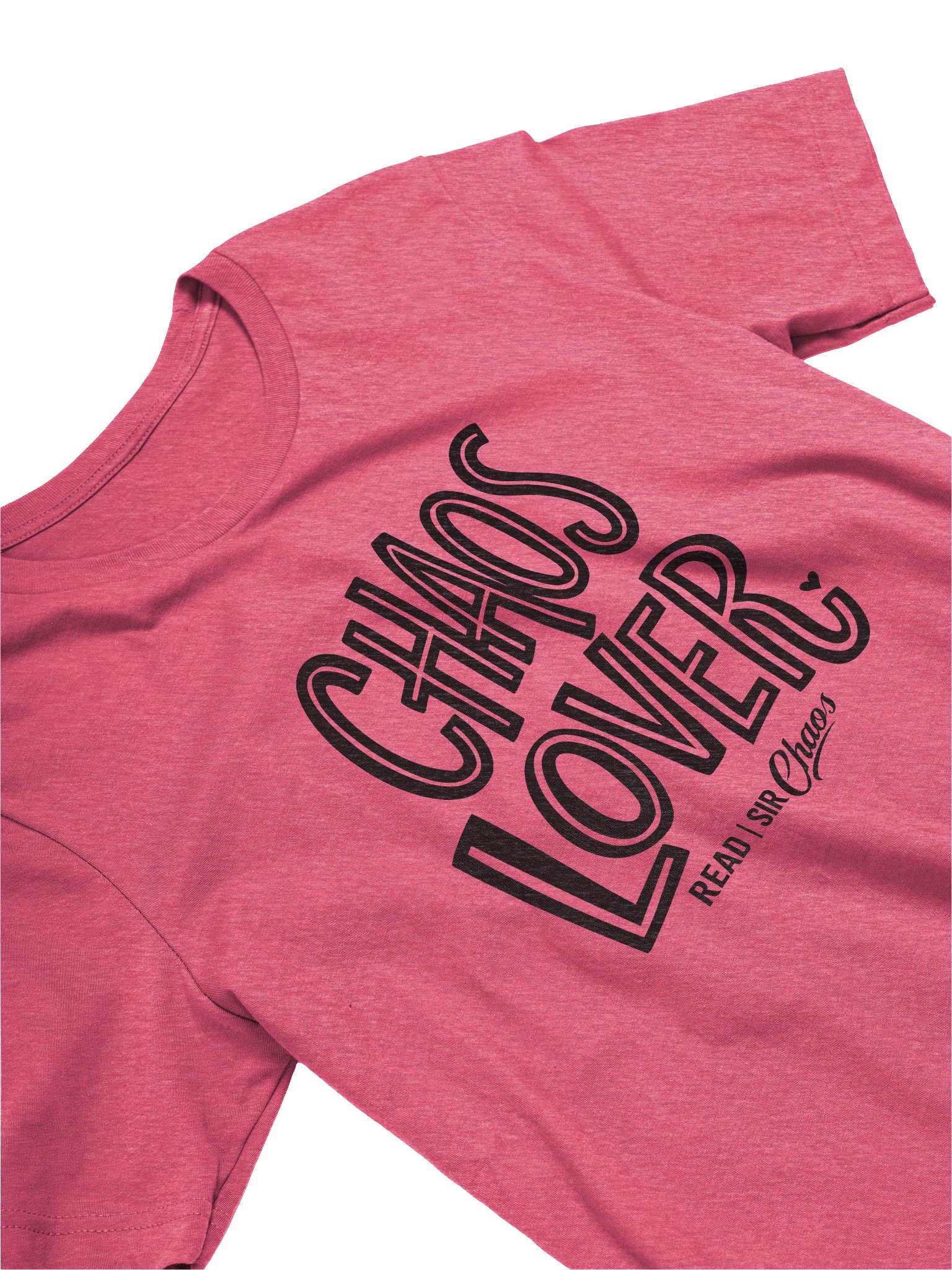 Chaos Lover T-shirt (Black) product image (3)