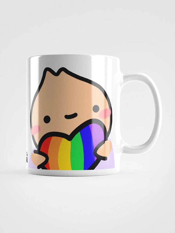 Dumpling Pride Heart | Glossy Mug product image (1)