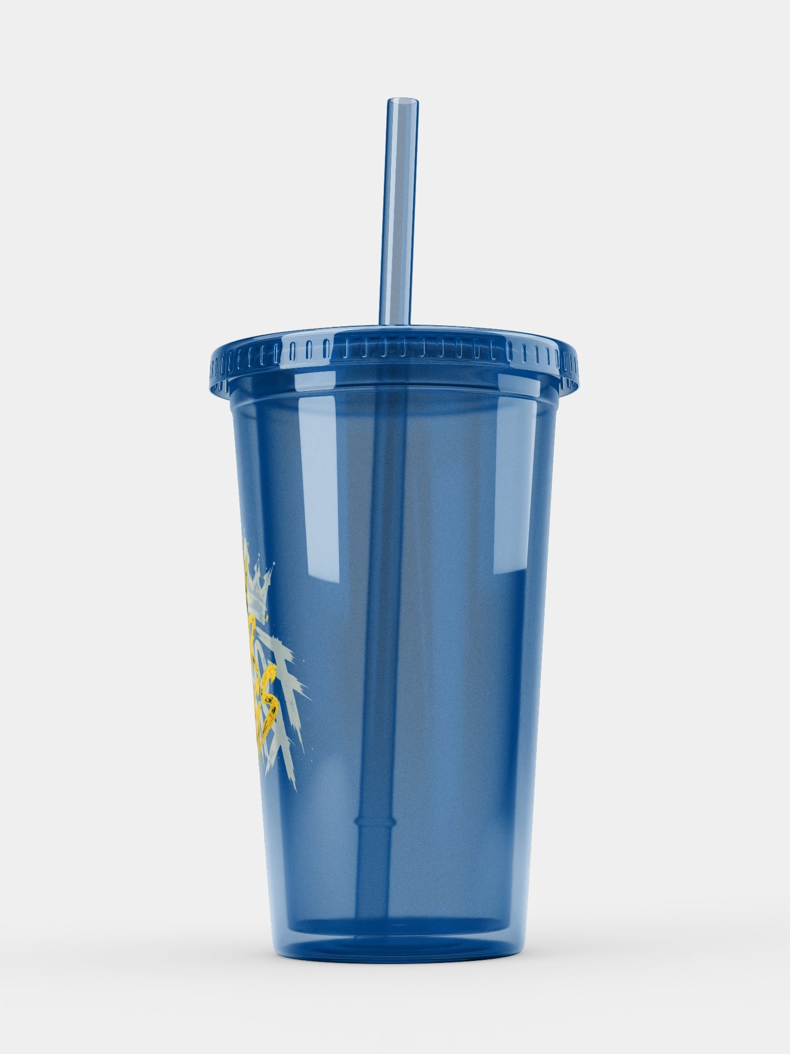 FOUR KINGS Double Wall Clear Plastic Tumbler product image (11)