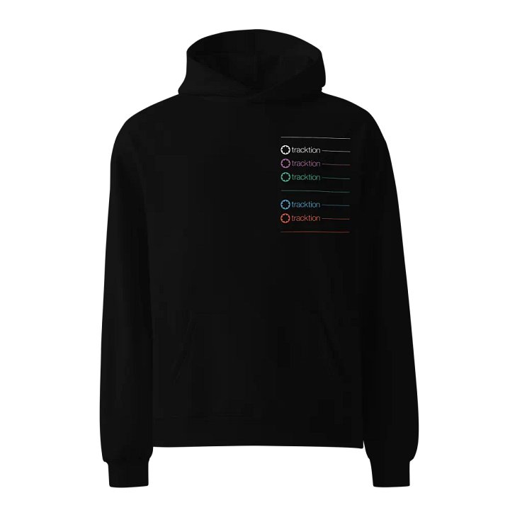 Tracktion Piano Premium Oversized Hoodie - front product image (1)