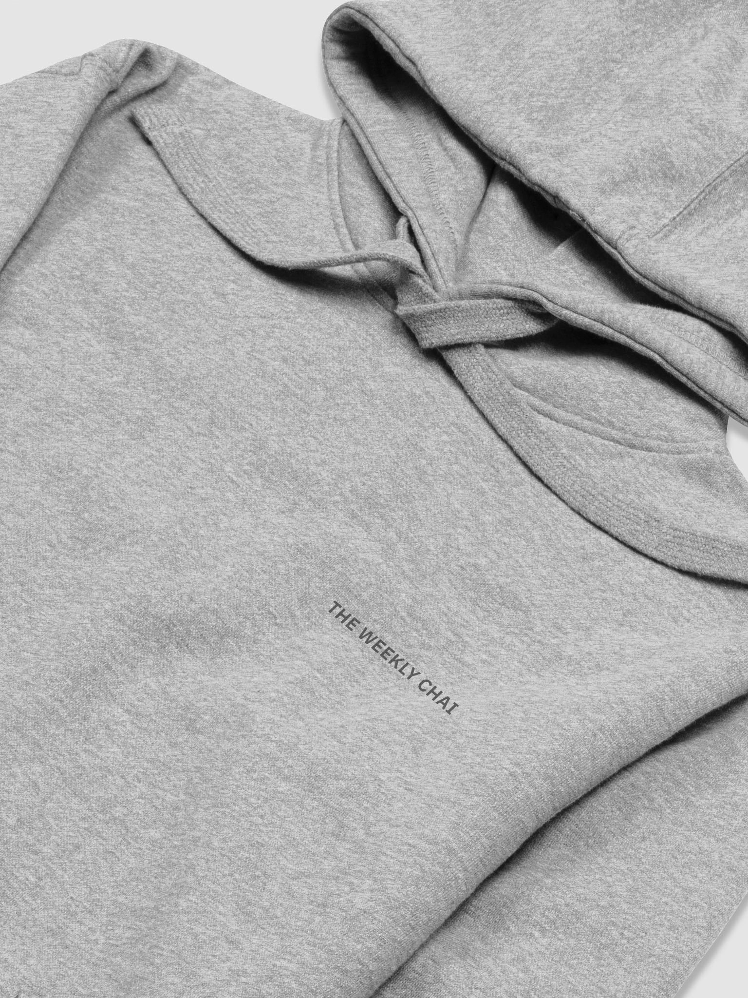 The Weekly Chai Vibes Hoodie - Grey product image (3)