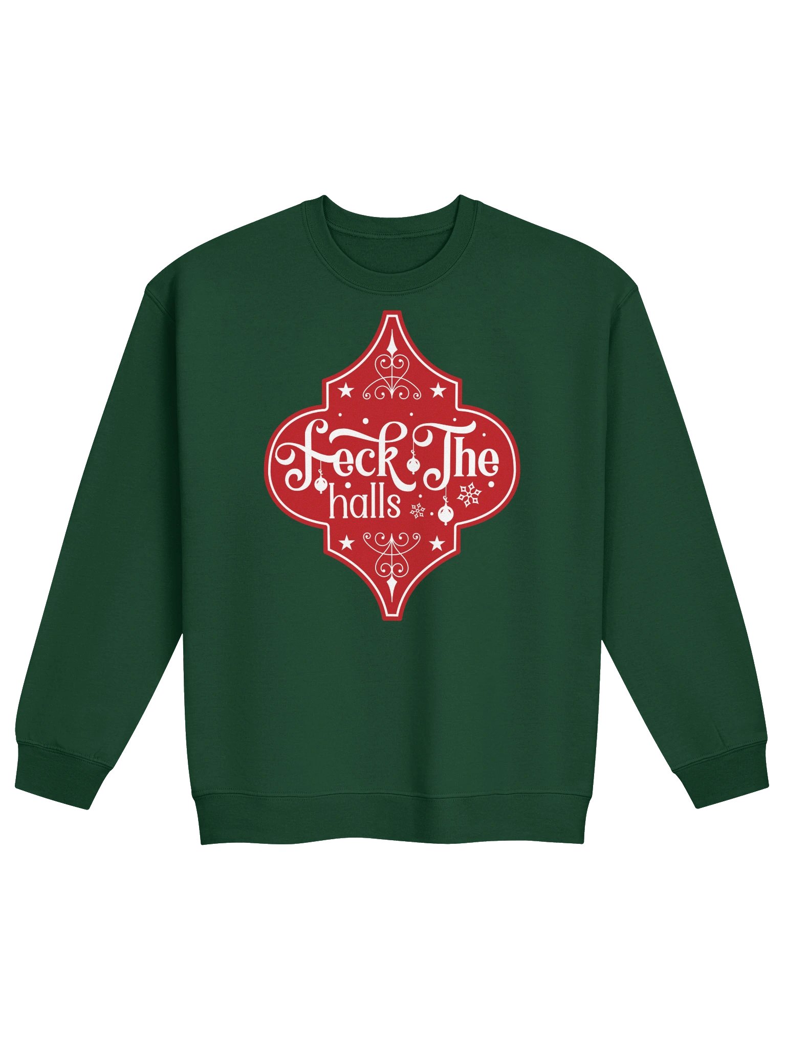 Feck The Halls - Irish Christmas Geansaí | Classic Crewneck product image (4)