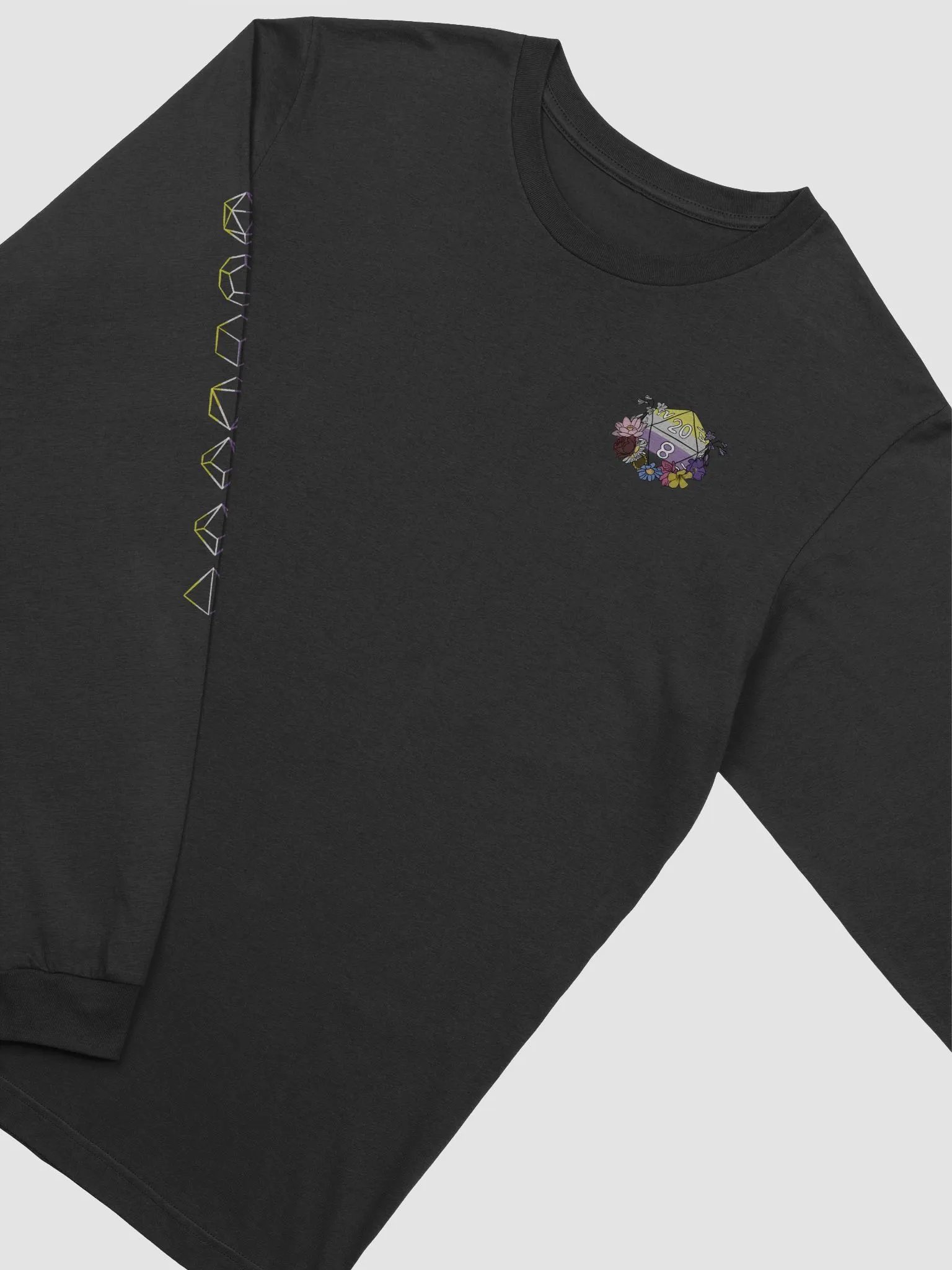 DnD Inspired Pride Shirt - Non-Binary product image (3)