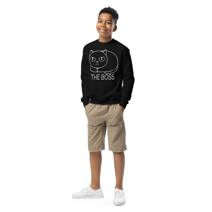 The Boss - Unisex Youth Sweatshirt product image (1)