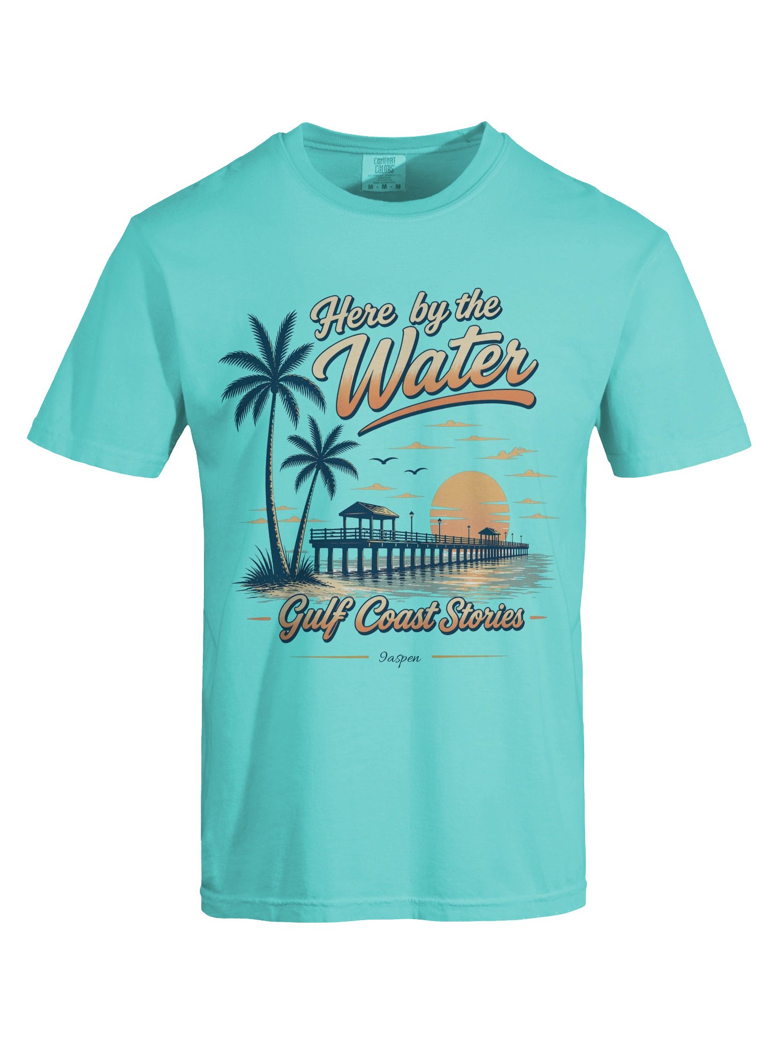 9aspen | Here by the Water Tee product image (1)