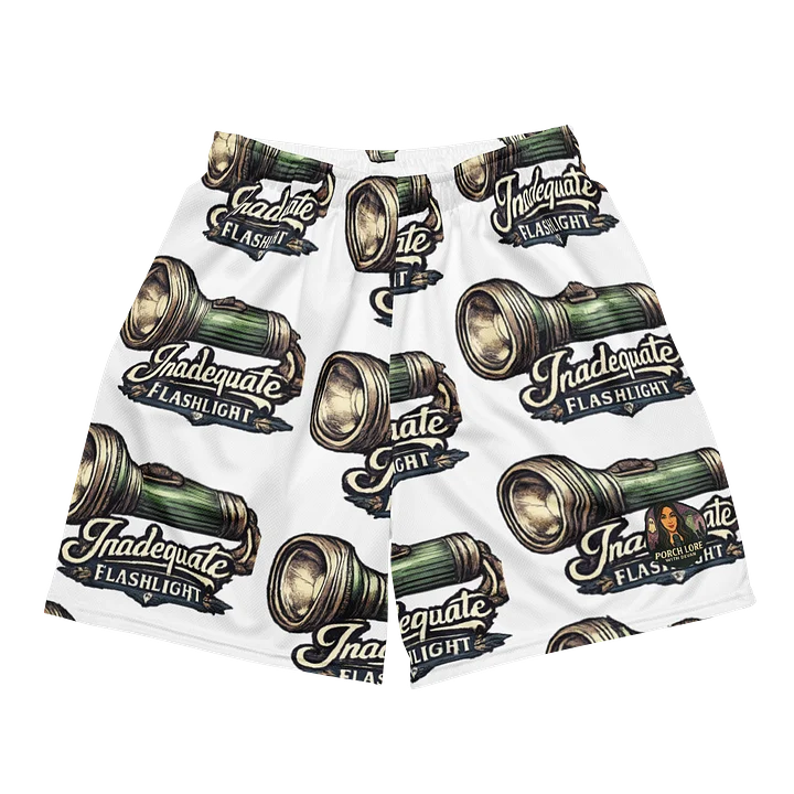 INADEQUATE FLASHLIGHT UNISEX SHORTS product image (2)