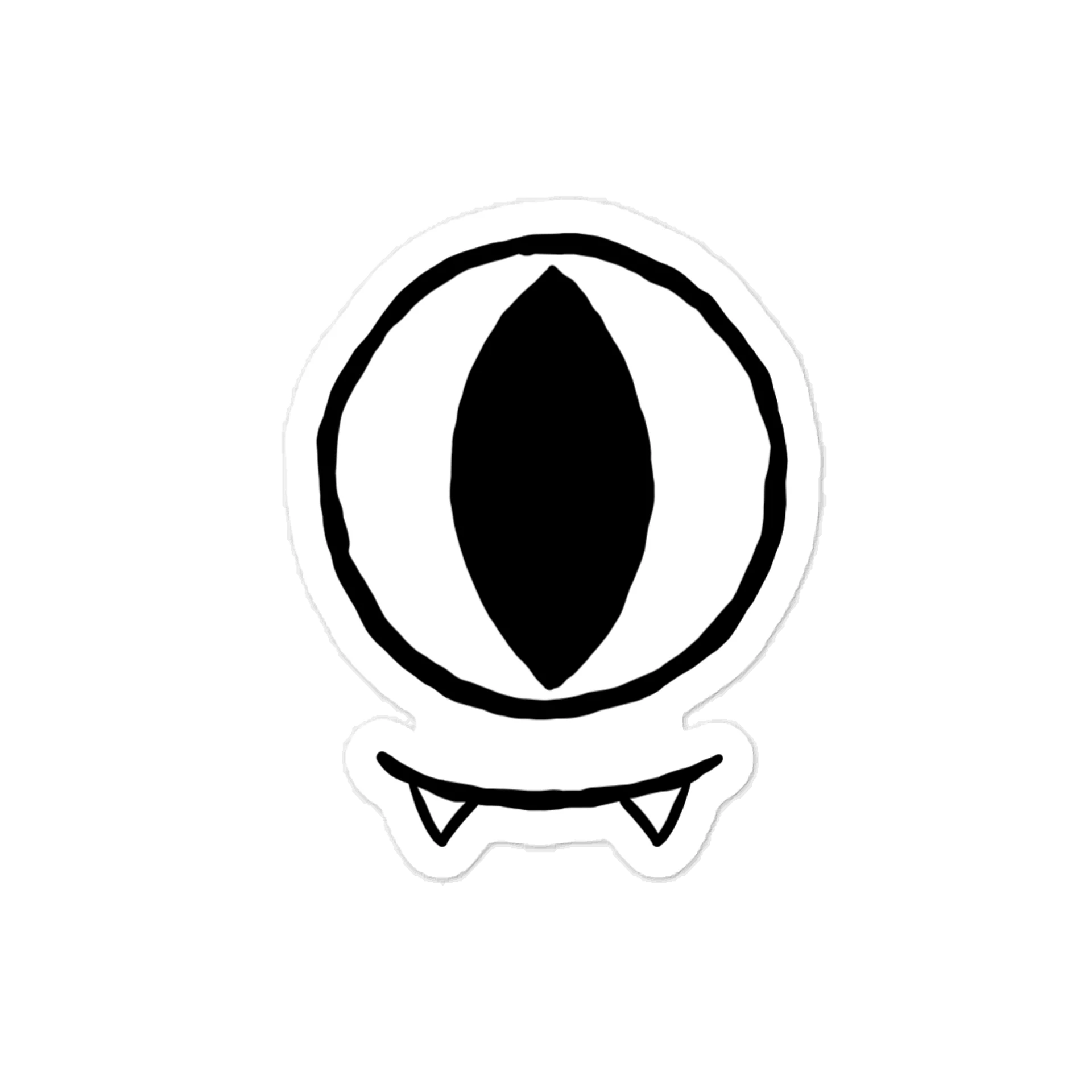 Monster Smile Sticker product image (1)