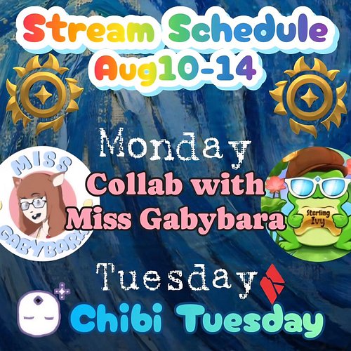 Twitch Stream Schedule 
#CozyGaming  #skycreatortroupe #thatskygame #twitchstreamer
#friends