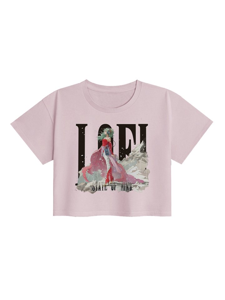Terra Branford "LoFi State of Mind" Crop Top product image (2)