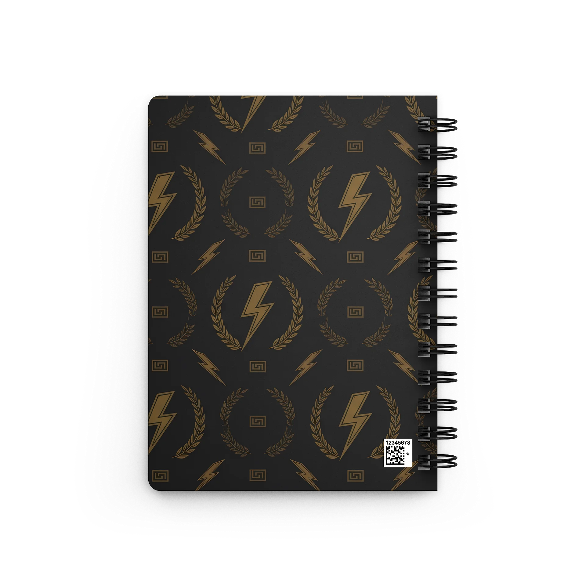 Zeus Notebook – Greek Mythology Spiral Journal with Eagle & Lightning Design product image (5)