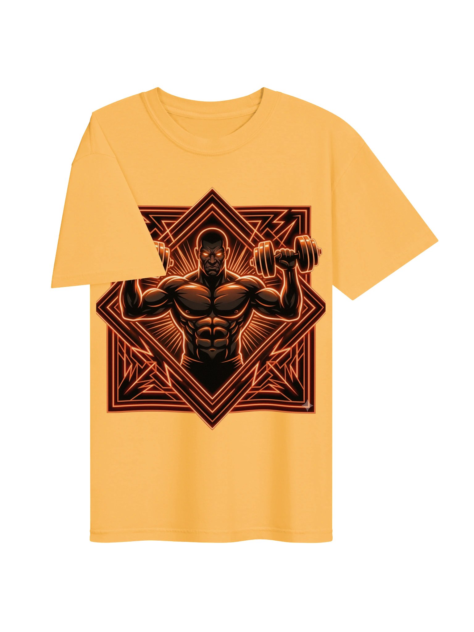 Iron Sigil — Geometric Bodybuilder Tee product image (2)