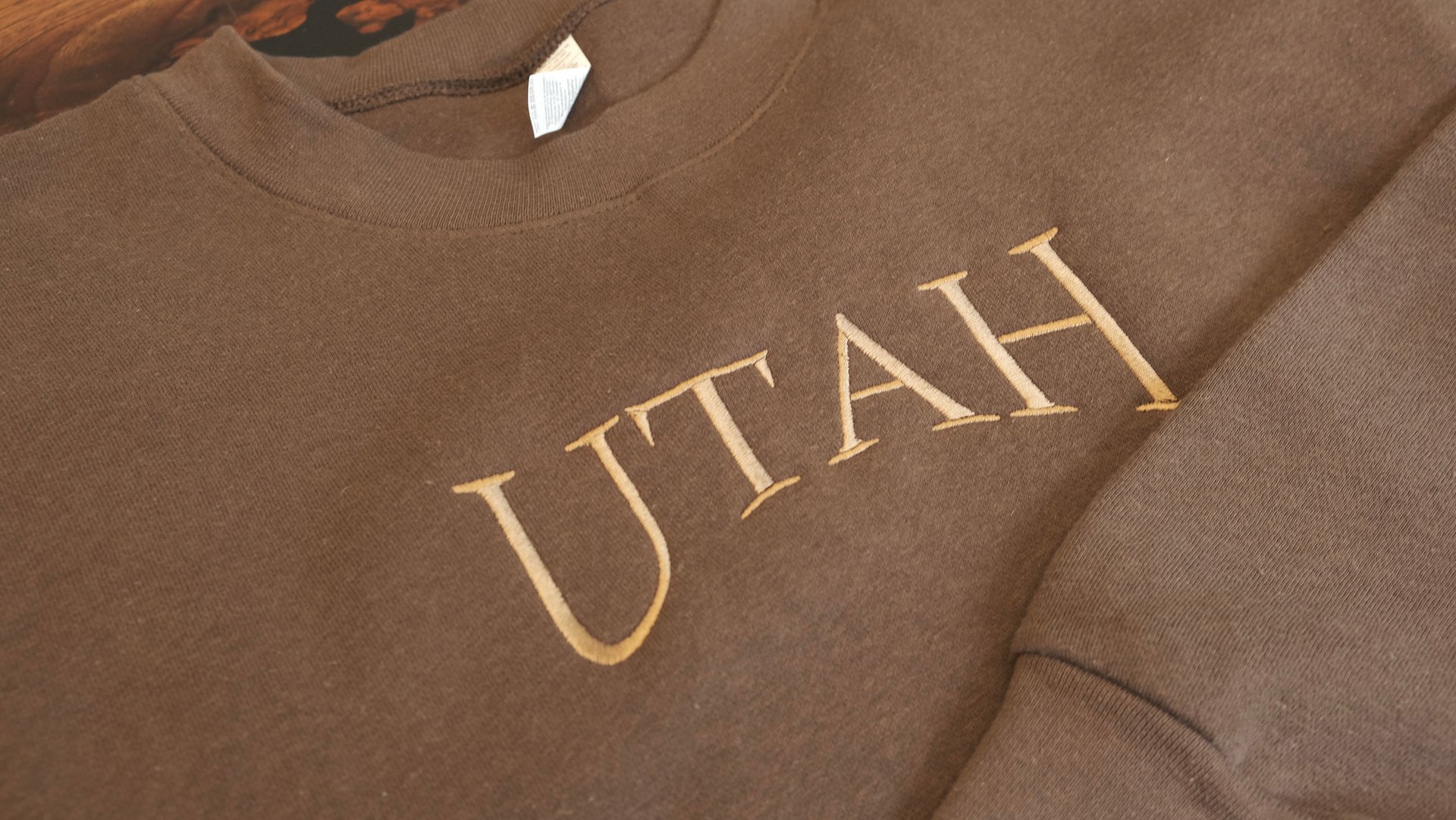Utah Embroidered Crewneck product image (11)