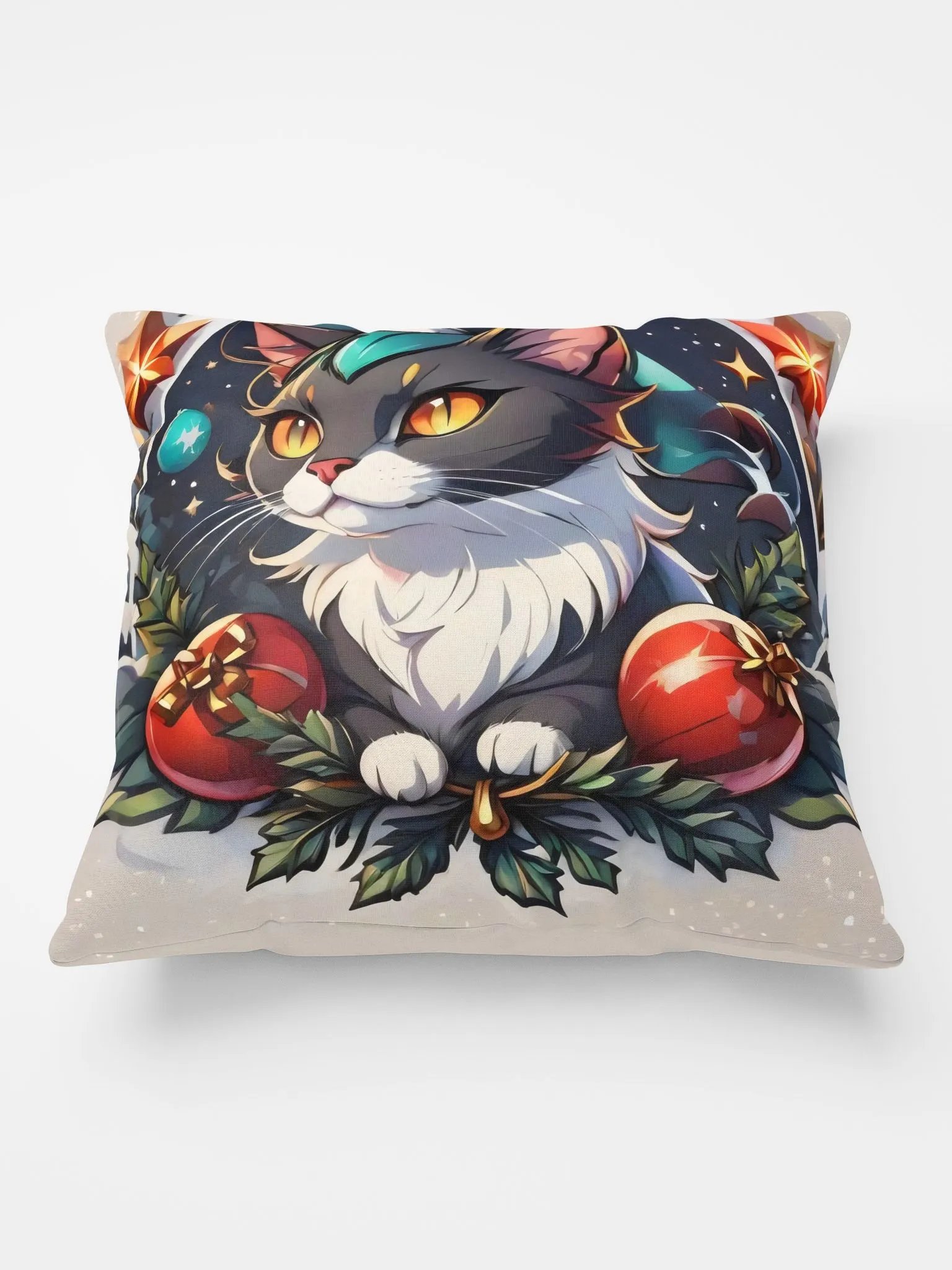 Starry Night Cat Pillow product image (3)