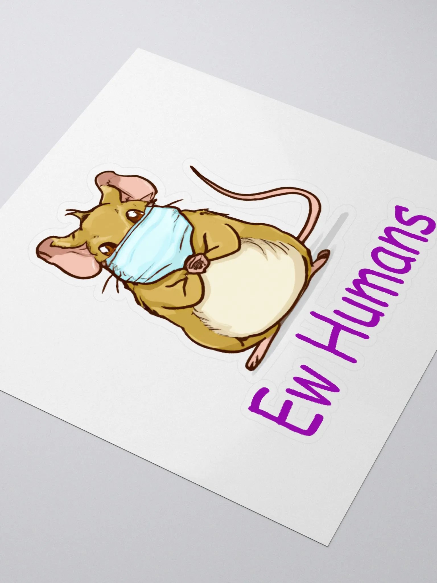 Ew humans sticker product image (8)