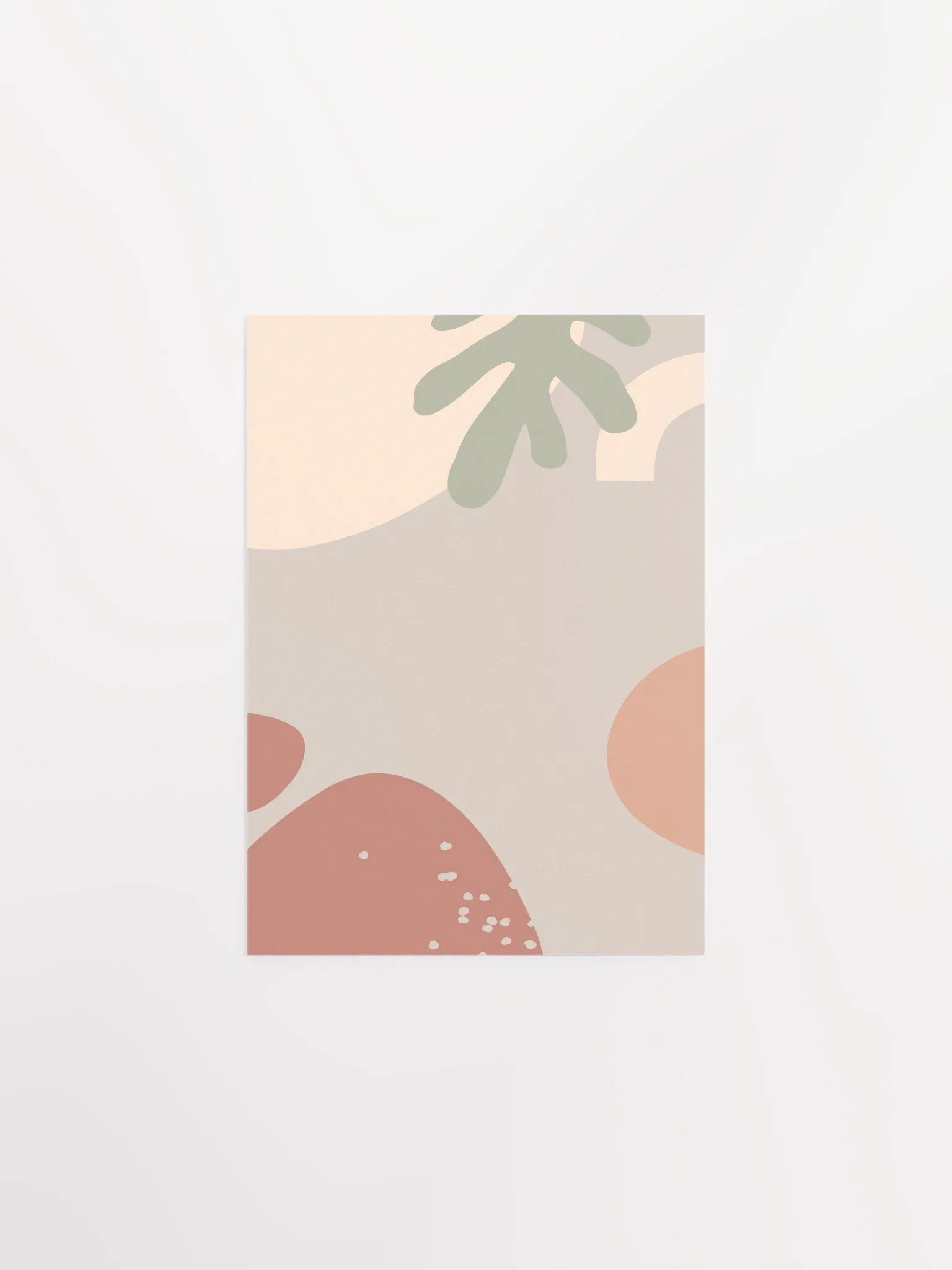 Boho abstract wall art — boho wall decor, aesthetic poster product image (7)