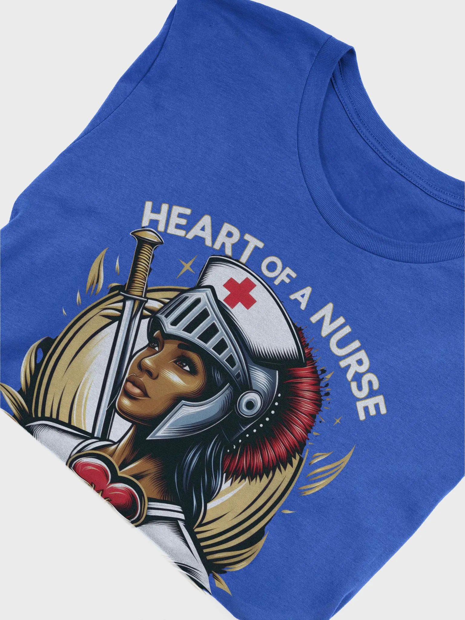 Heart of a Nurse, Soul of a Warrior T-Shirt product image (49)