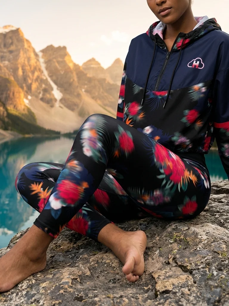 Flower Dust — Yoga Leggings 2027 product image (2)