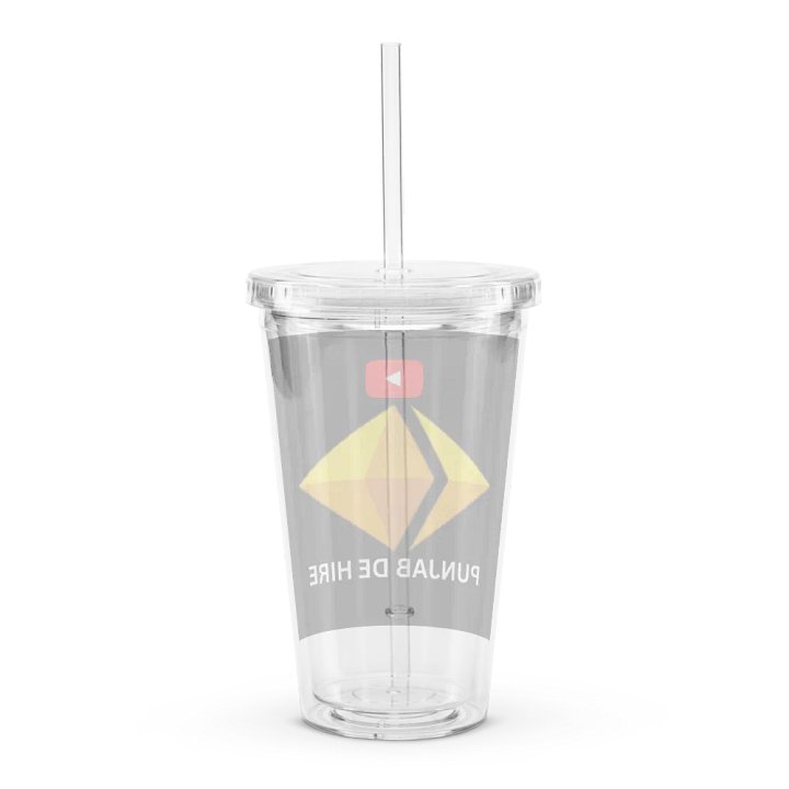 Double Wall Clear Plastic Tumbler product image (2)