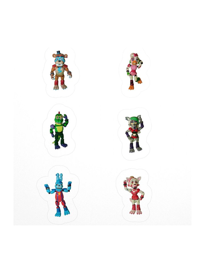 Glamrocked BAND Sticker Set product image (2)