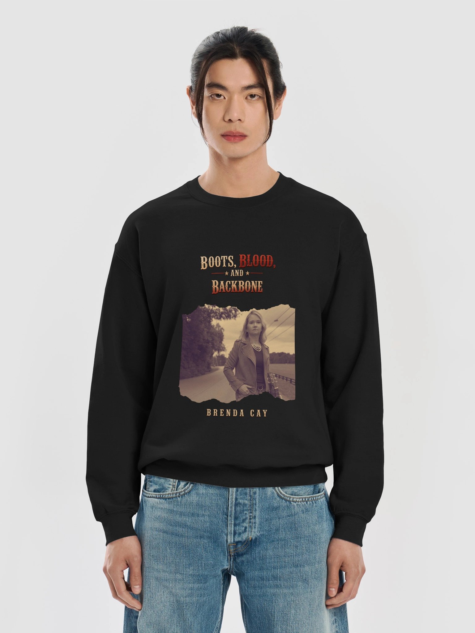 Boots, Blood, and Backbone Sweatshirt product image (40)