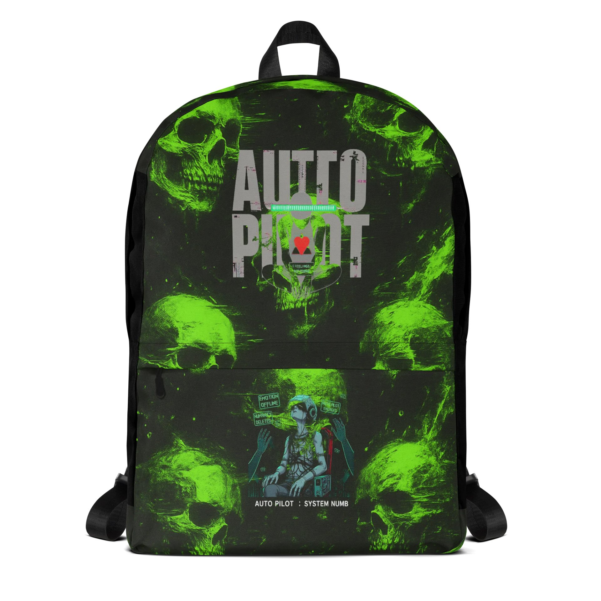 Living in Auto Pilot Backpack product image (1)