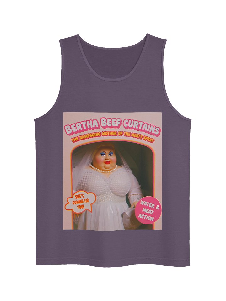 666 Toys | Bertha Beef Curtains | Comfort Colors Unisex Garment-Dyed Tank Top product image (1)