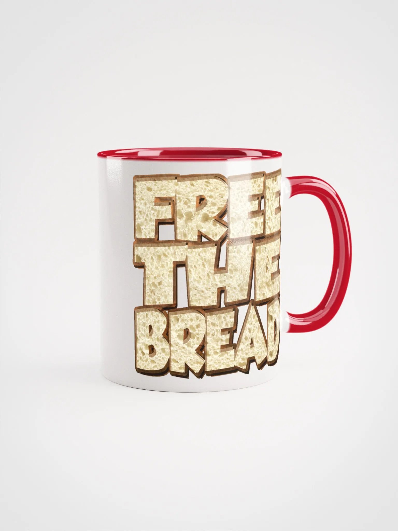 Free the Bread Mug with Colour Inside product image (2)