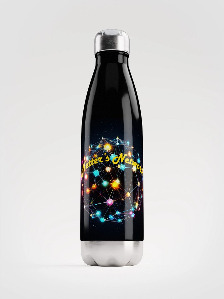 Vibrant Network Stainless Steel Water Bottle product image (1)